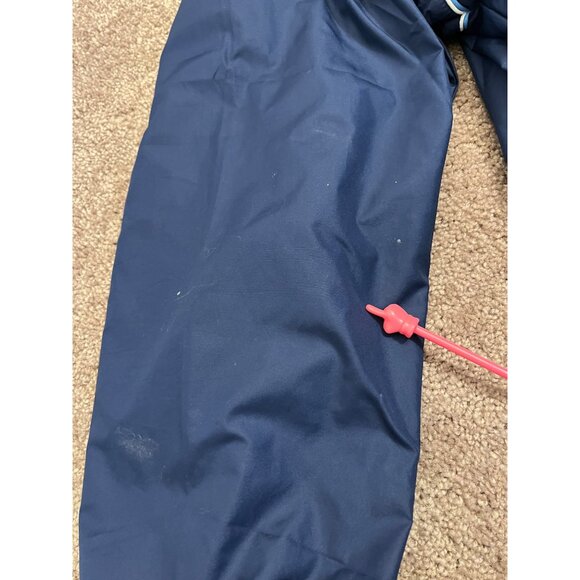 Vtg Carolina Tar Heels Navy Pullover Windbreaker Sz Large Team Edition Apparel - Picture 9 of 10